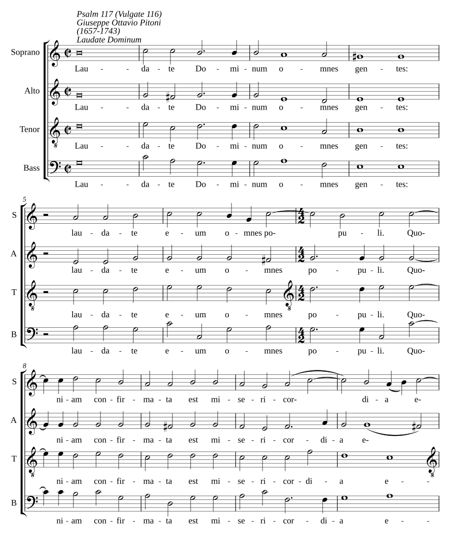 Laudate Dominum omnes gentes