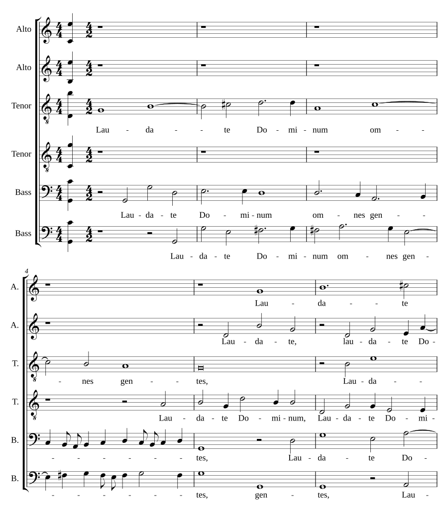 Laudate Dominum omnes gentes