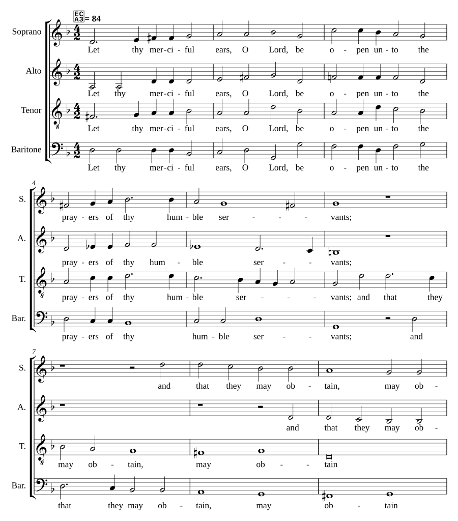 Let thy merciful ears