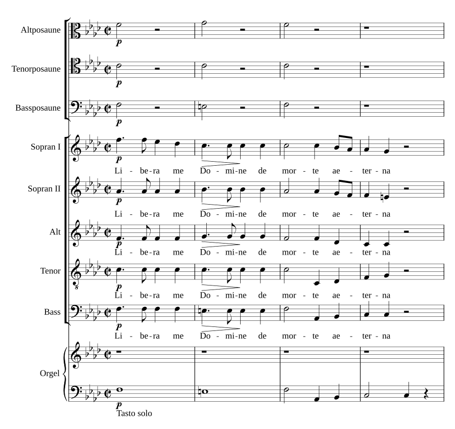 Libera me II WAB 22