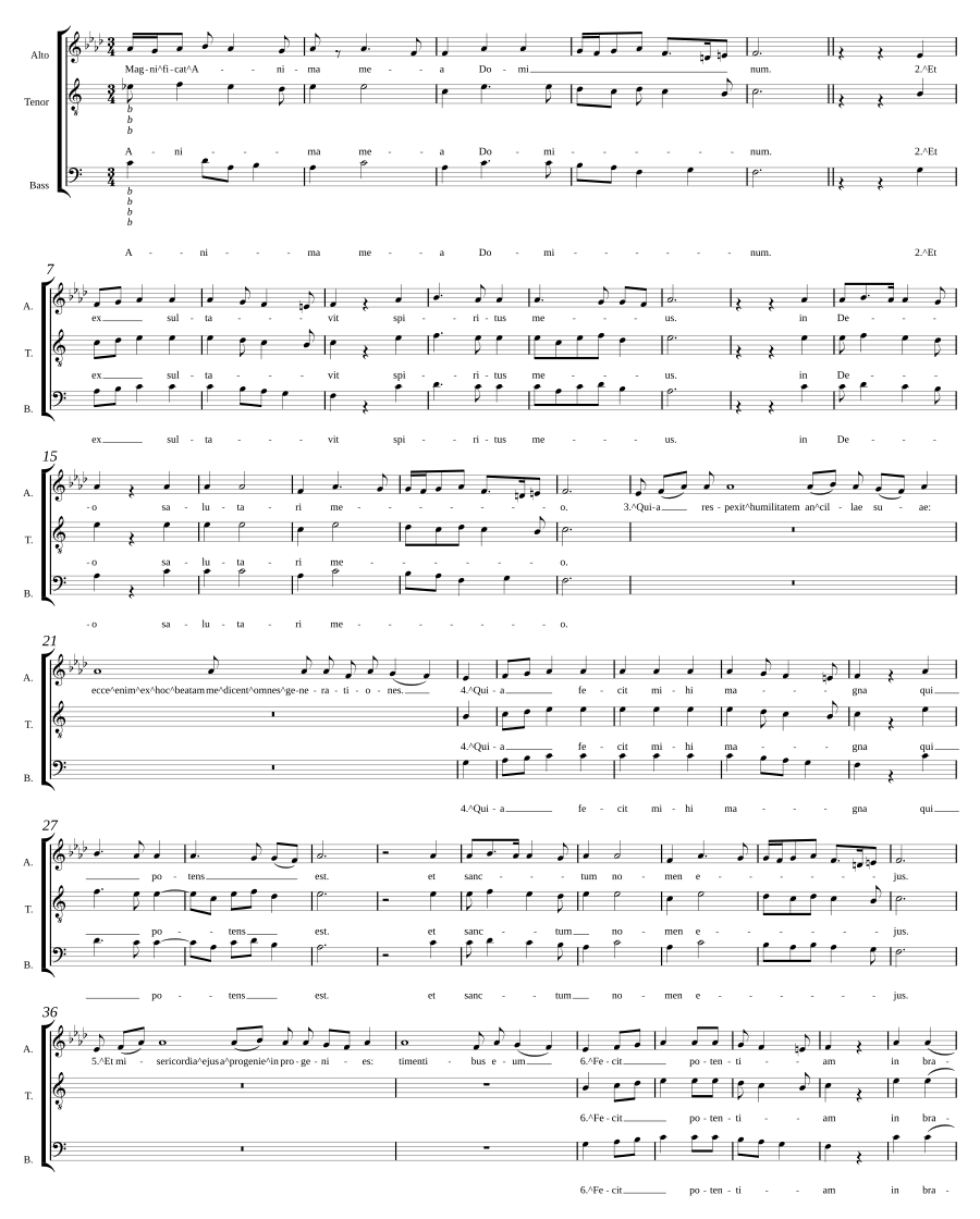 Magnificat 3ii Toni
