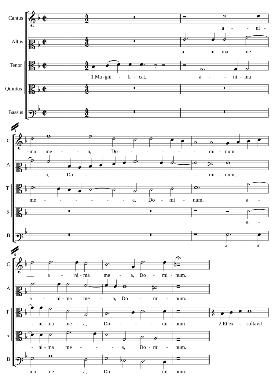 Magnificat Primi toni
