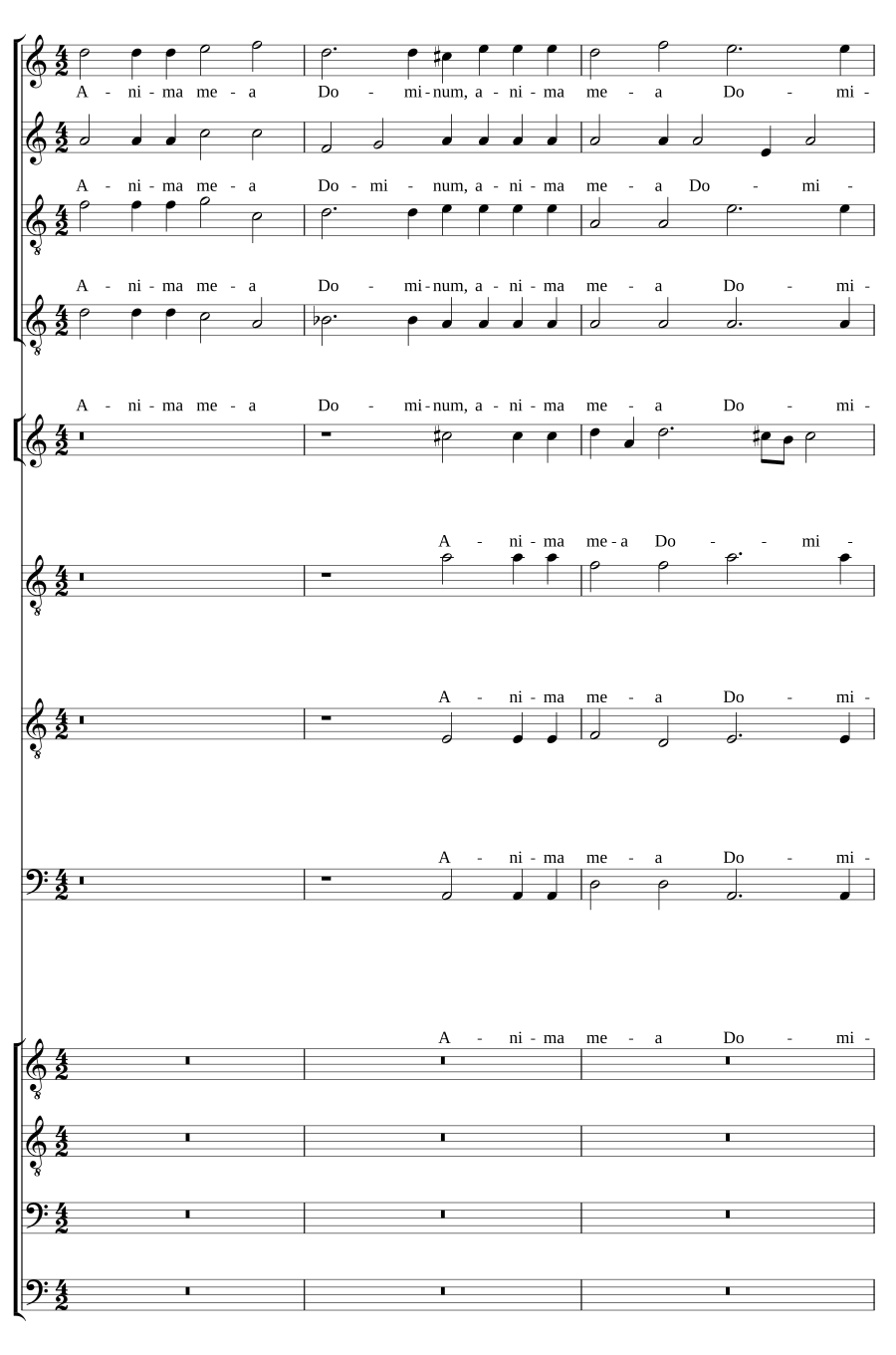 Magnificat a 12