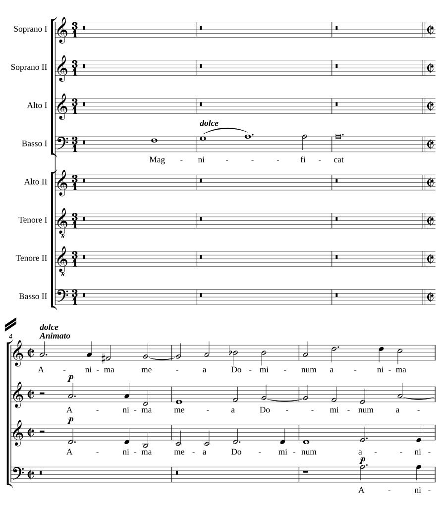 Magnificat a 8