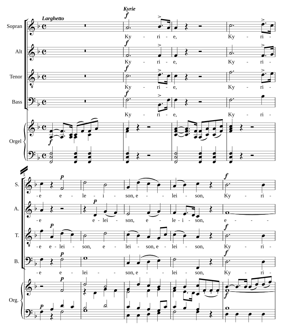 Missa IV in F