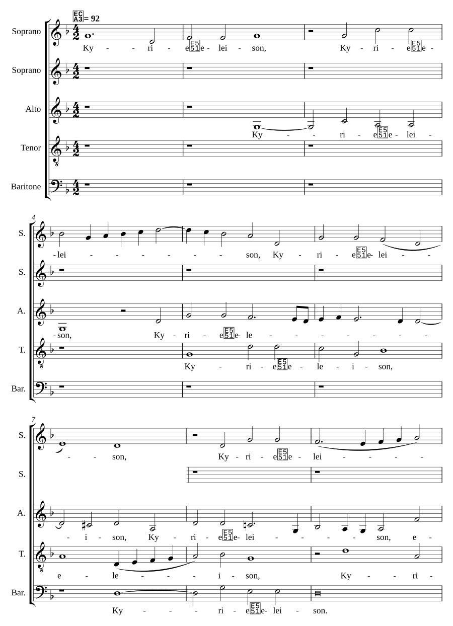 Missa Iste Sanctus