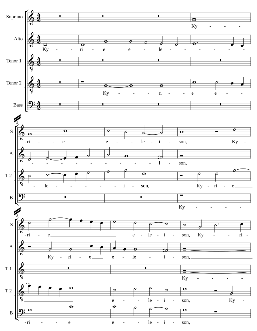 Missa L'homme armé a 5