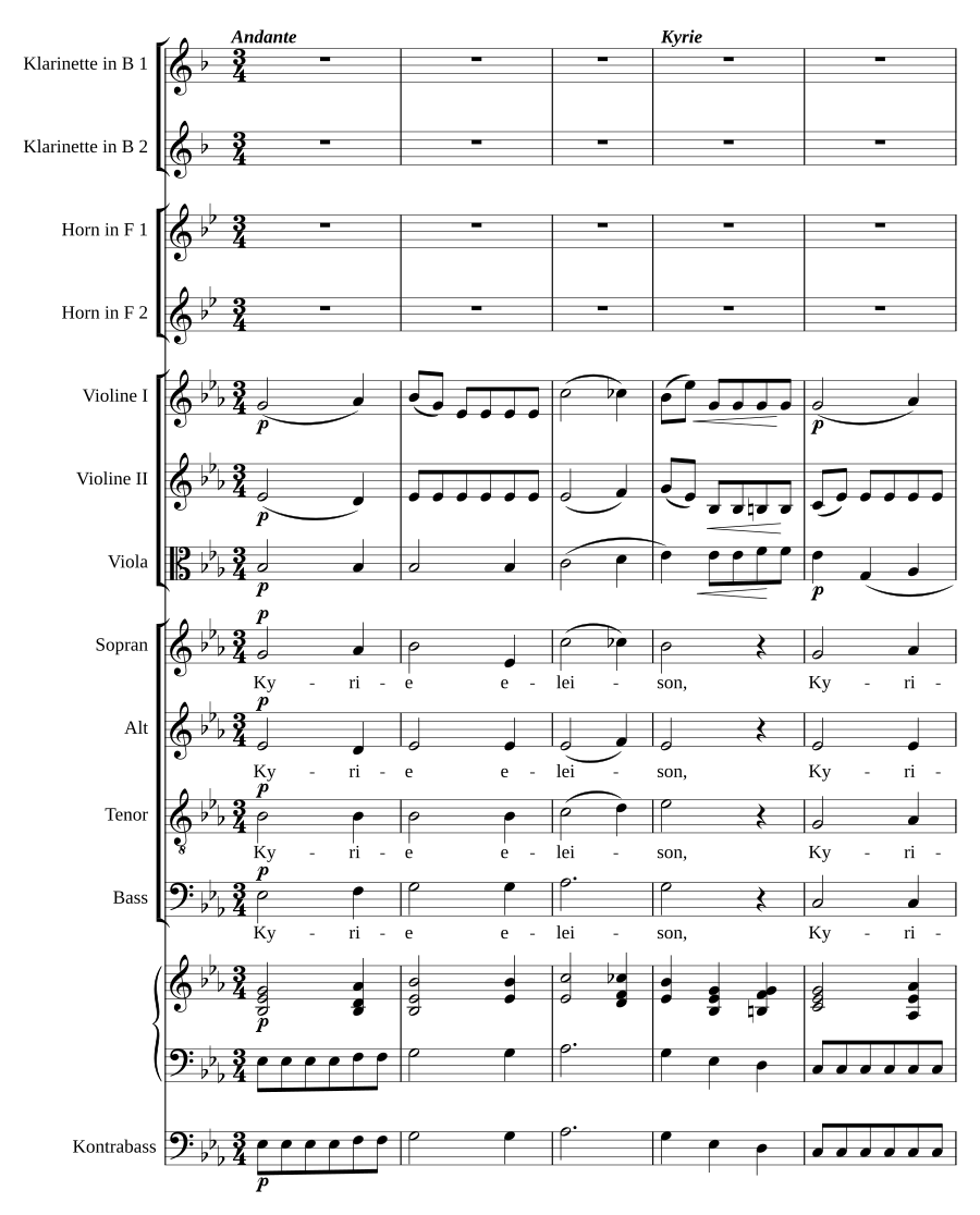Missa No. 3 in Eb Major