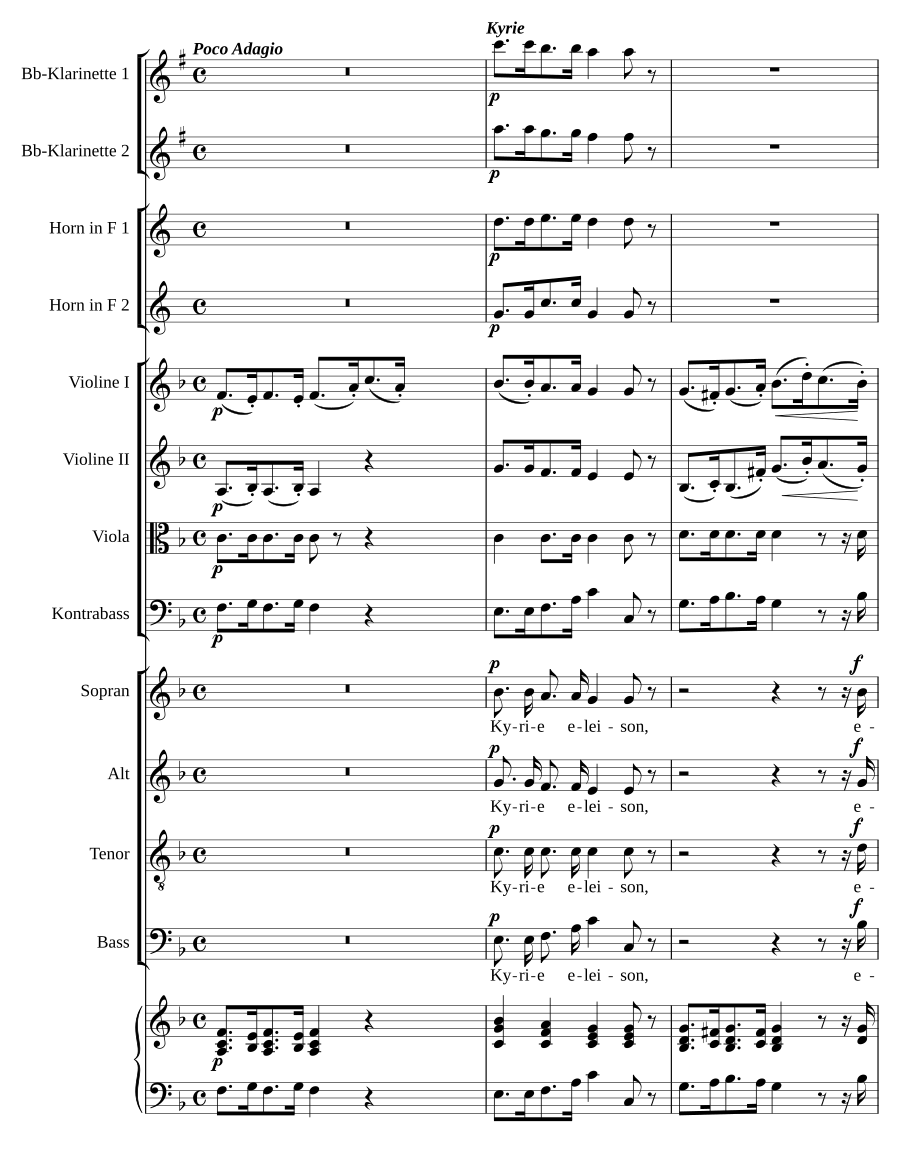 Missa No. 3 in F