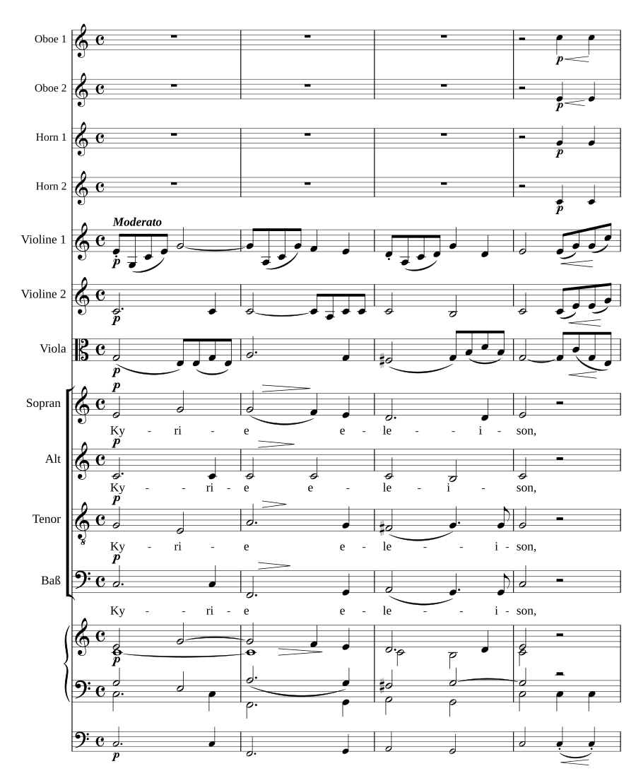 Missa No. 4 in C Major