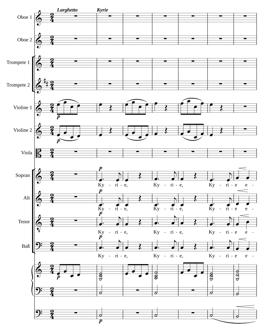 Missa No. 4 in C Major