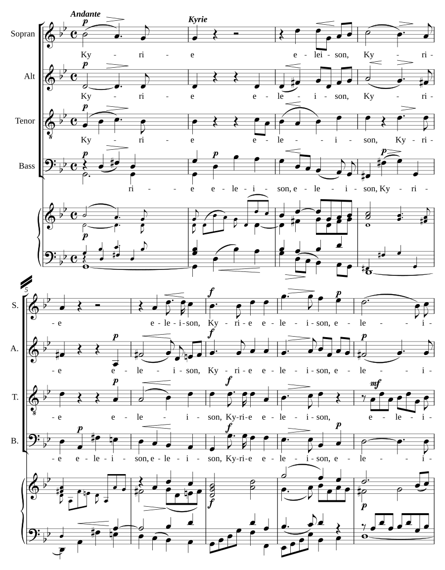 Missa No. 6 in G Major