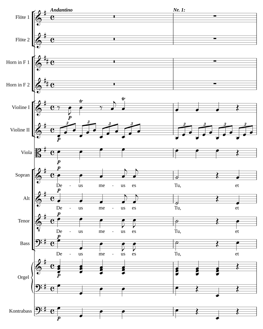 Missa No. 6 in G Major