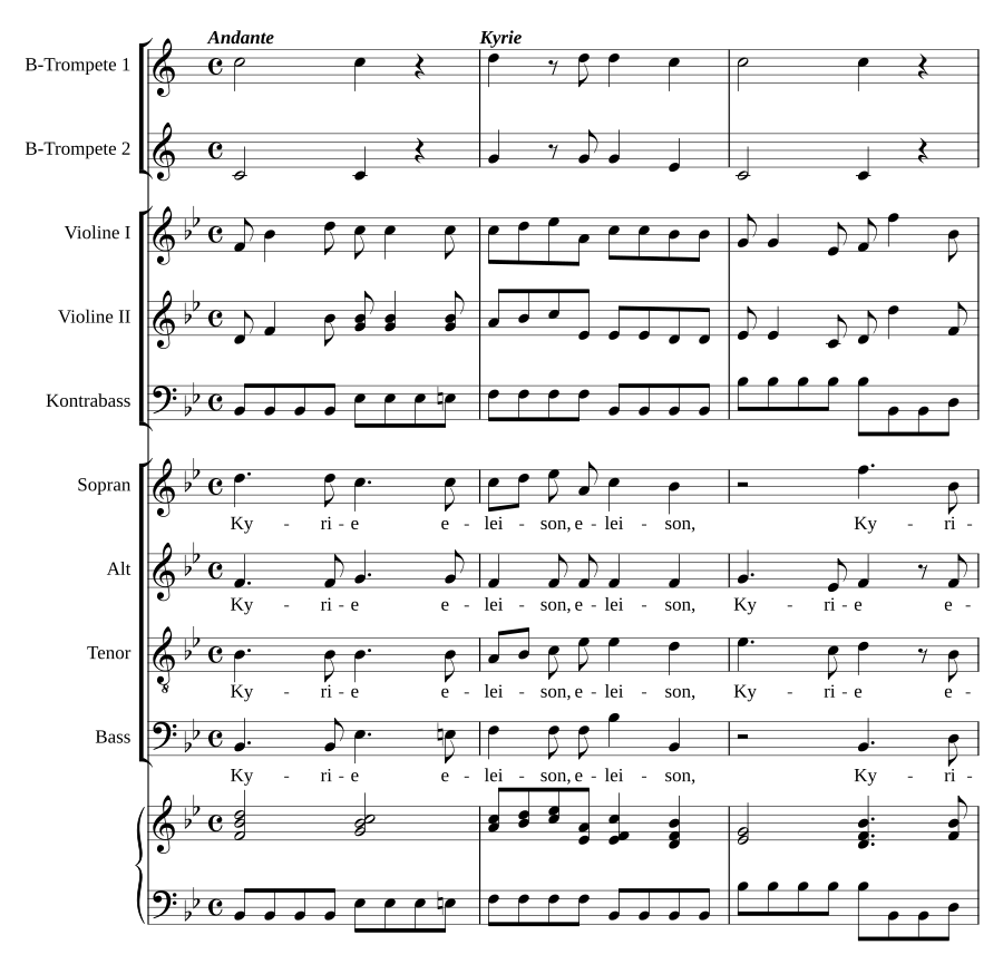 Missa Nr. 2 in B