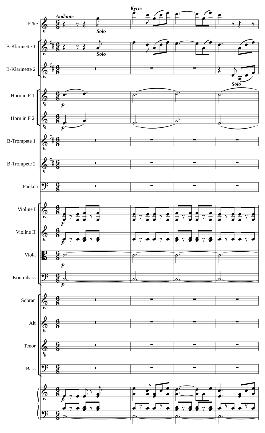 Missa Pastoritia in C