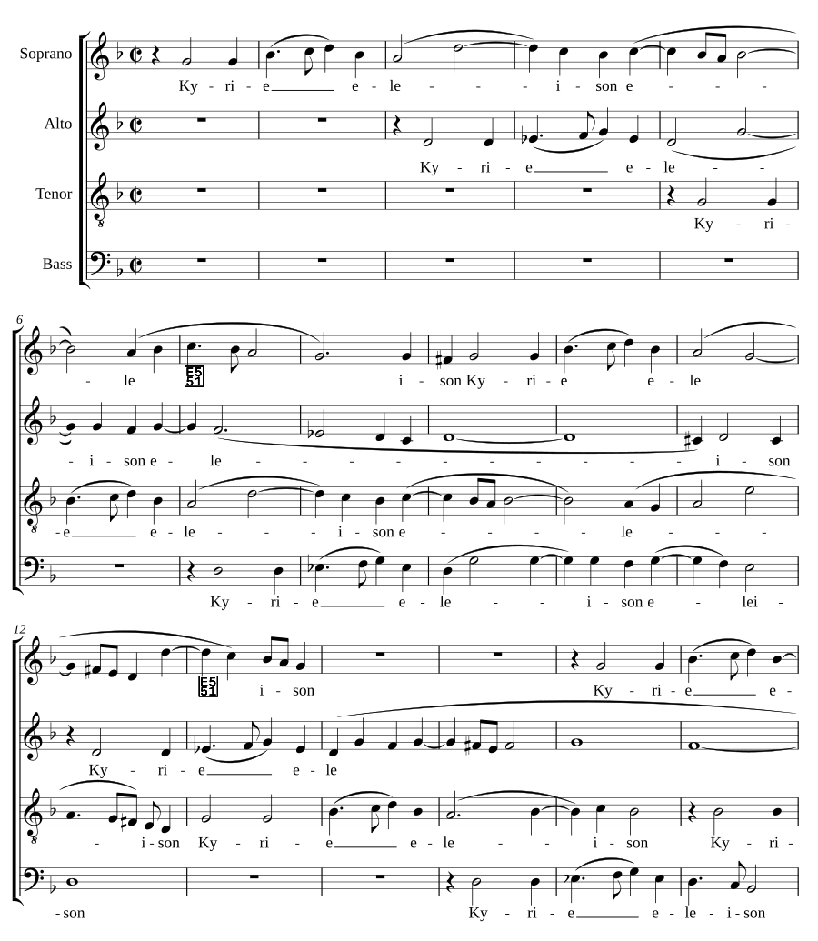 Missa Quatuor Vocum