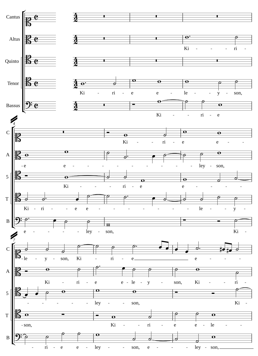 Missa Tribularer