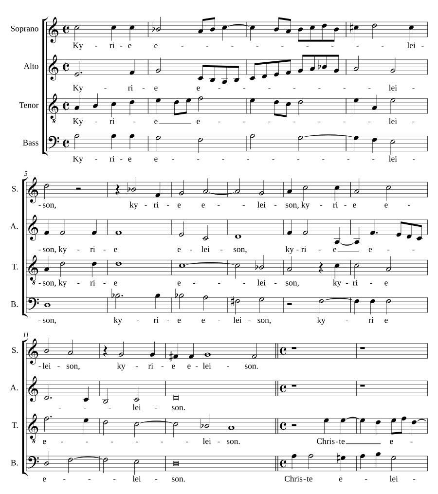 Missa a 4