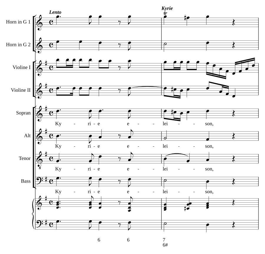 Missa brevis 2 in G
