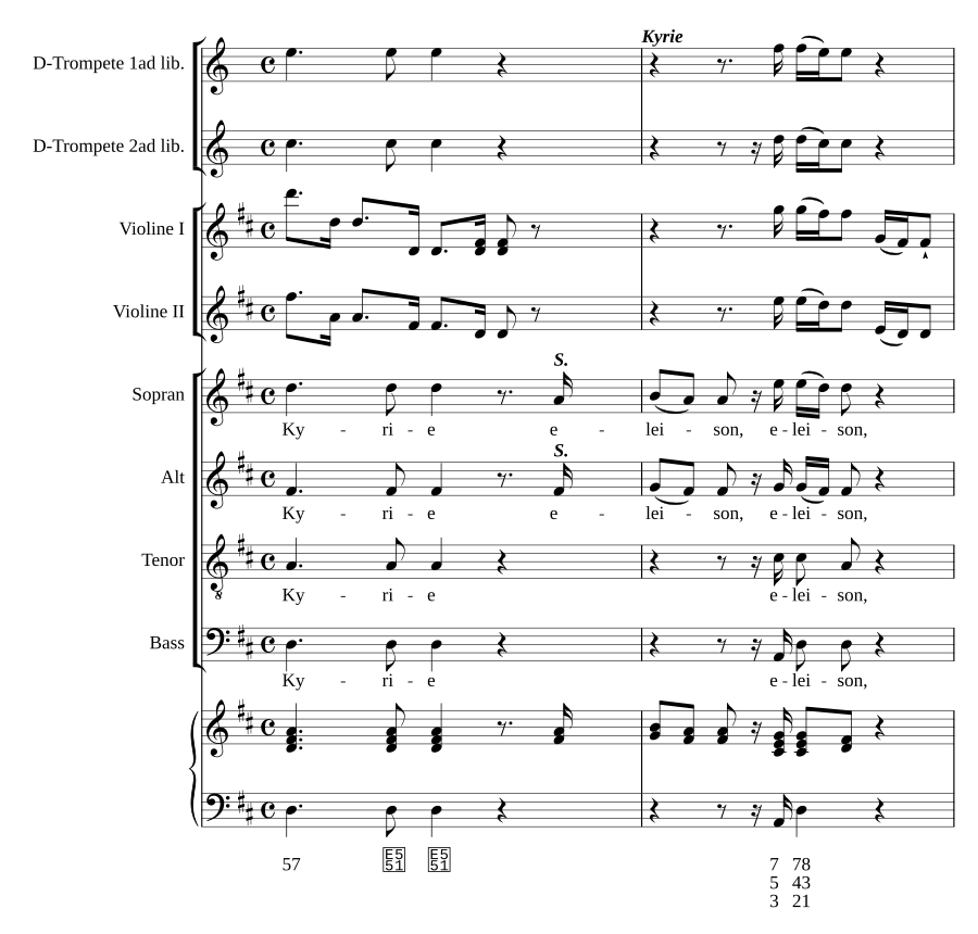 Missa brevis 4 in D