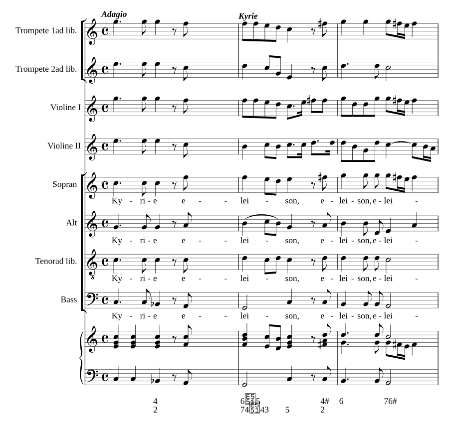 Missa brevis 5 in C
