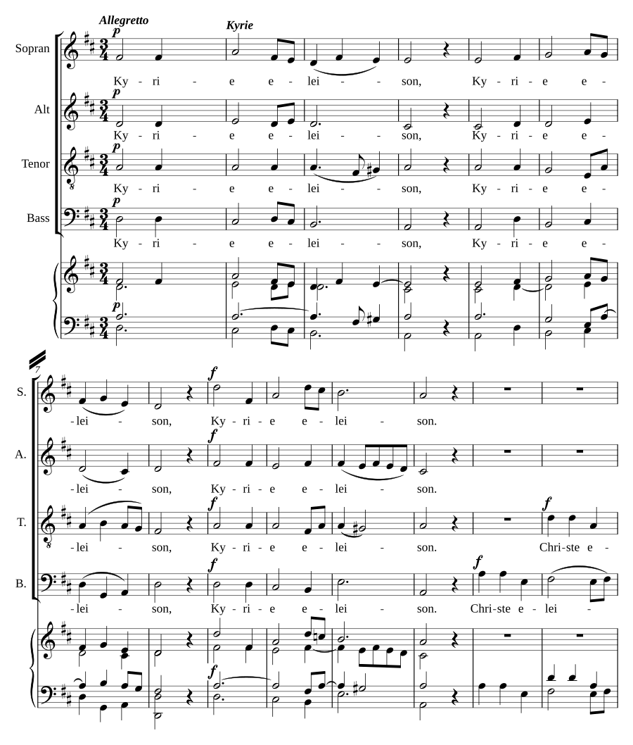 Missa brevis Nr. 1
