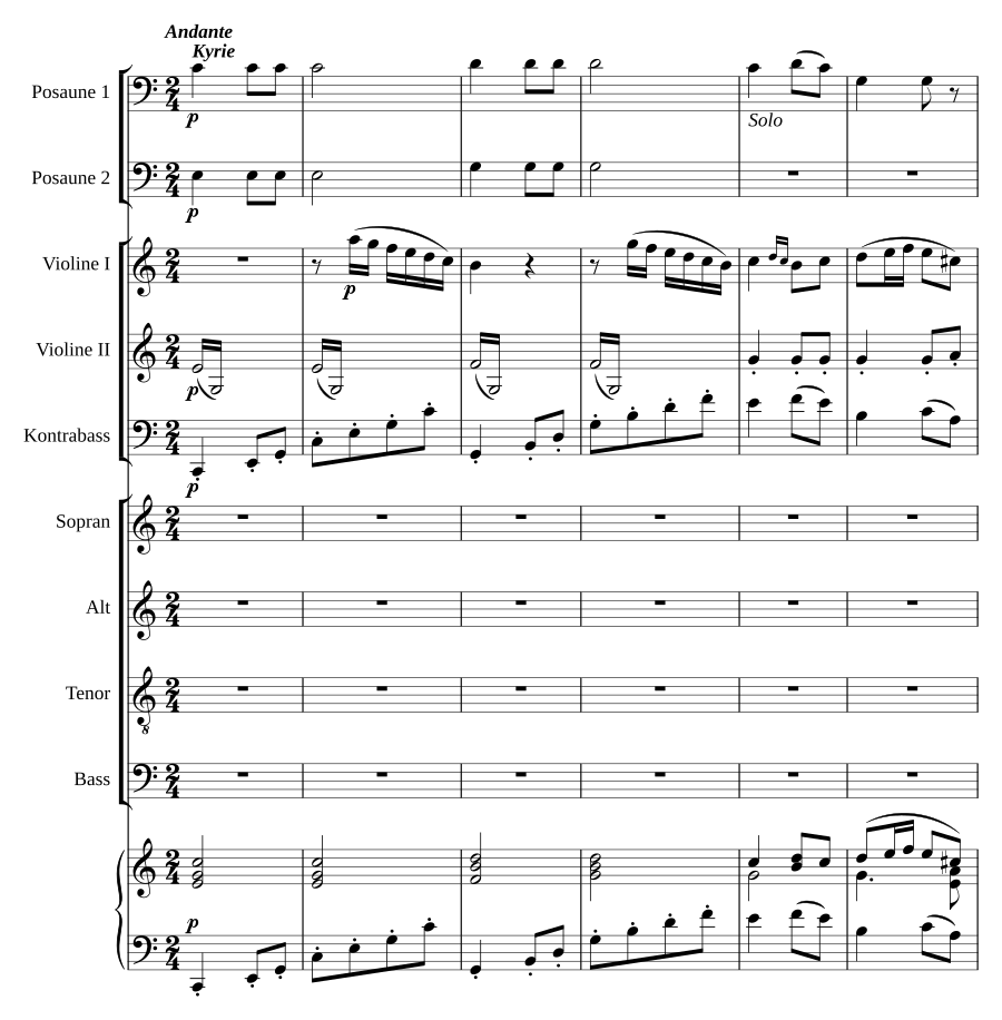 Missa brevis in C