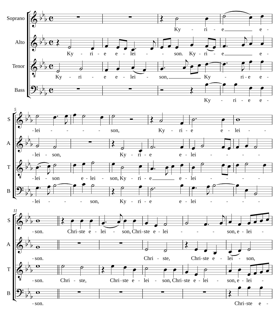 Missa brevis in F
