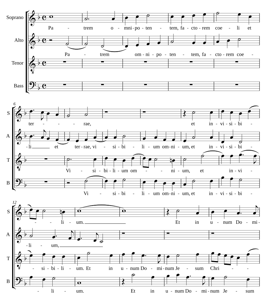 Missa brevis in F