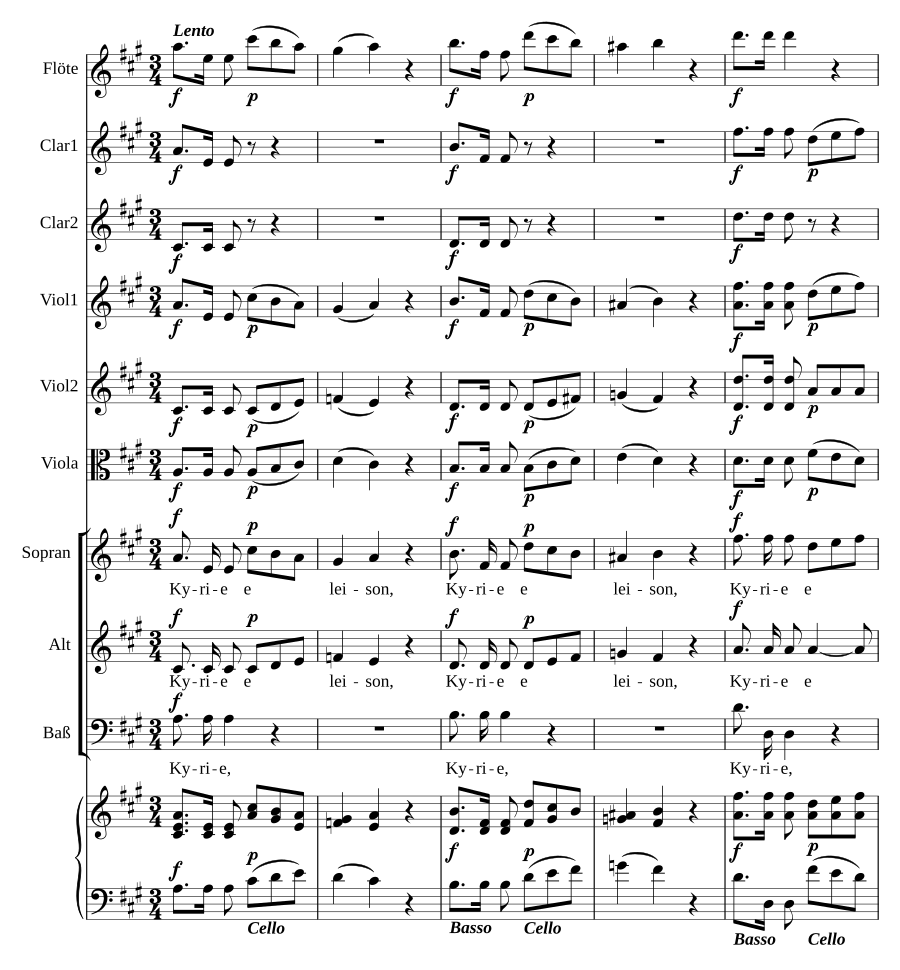 Missa in A Major, Op. 10/5