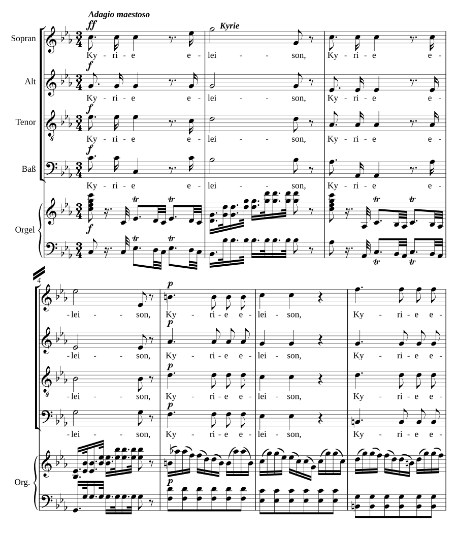 Missa in C - Ostermesse