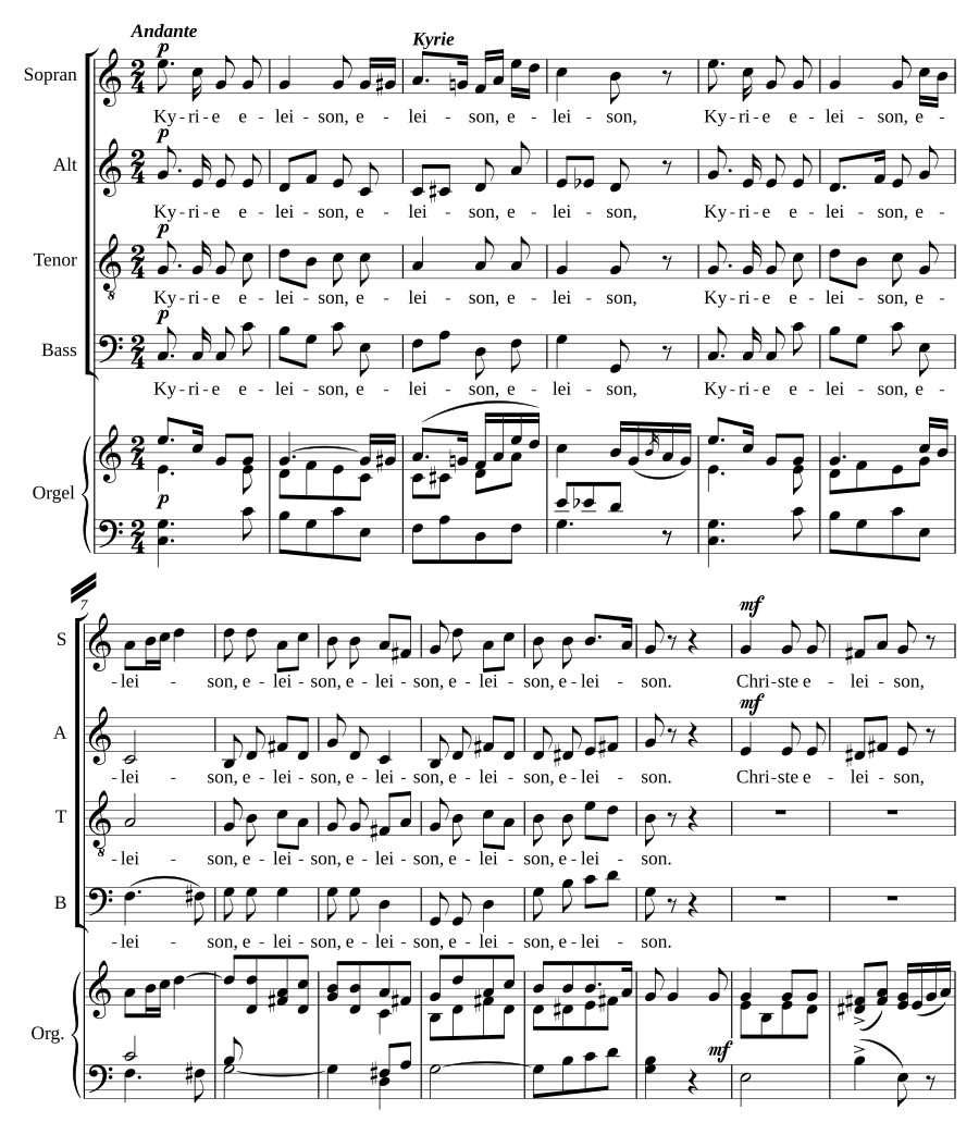 Missa in C Major, Op. 41