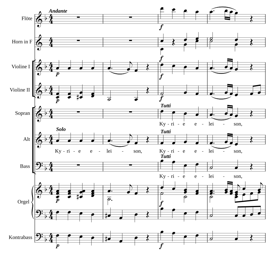 Missa in F Major