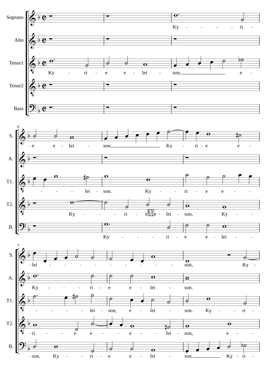 Missa in exitu Israel de Aegypto