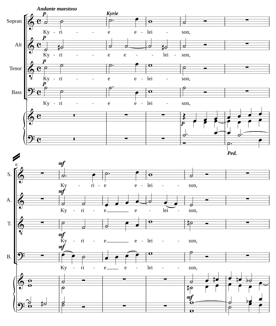 Missa in hon. St. Venceslai