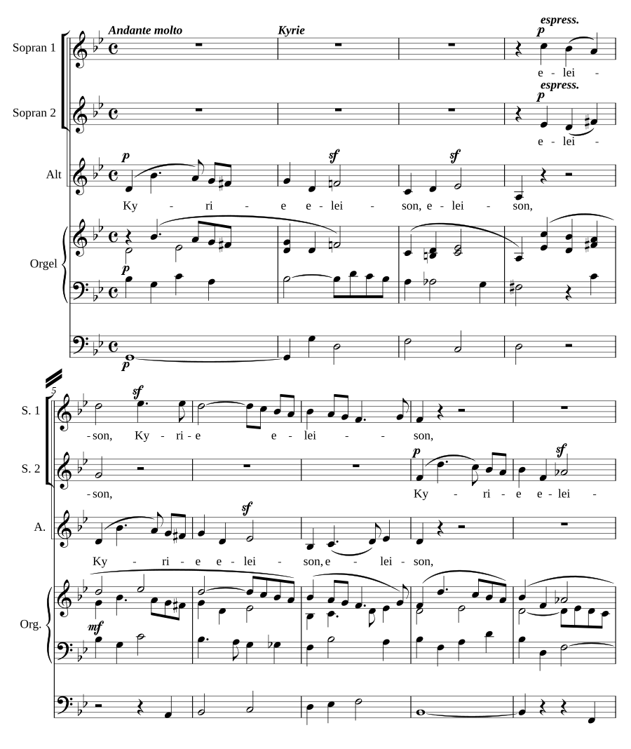 Missa op. 187