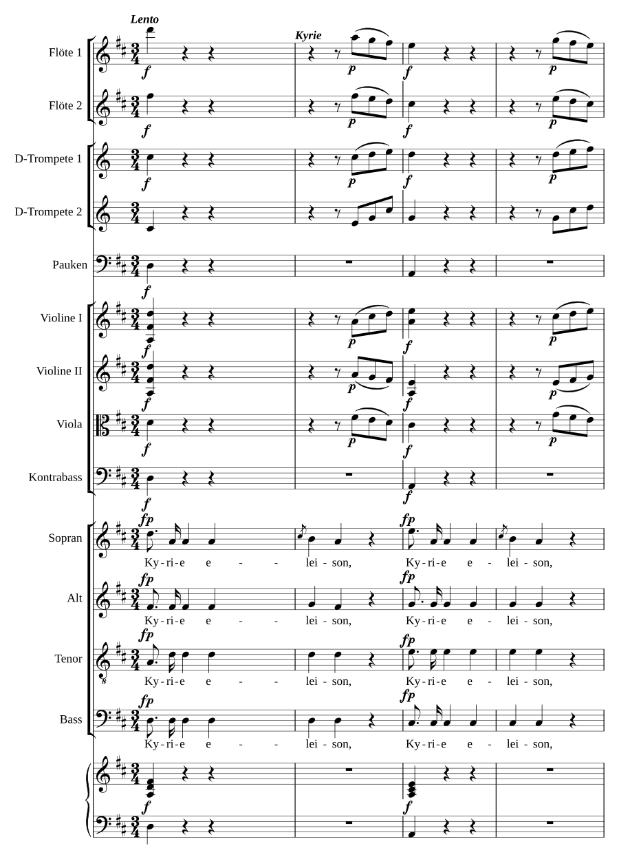Missa solemnis