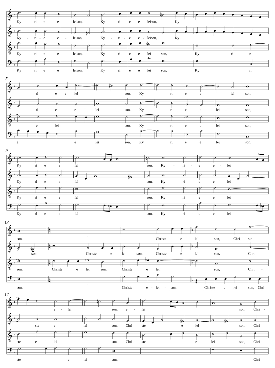 Missa tertia