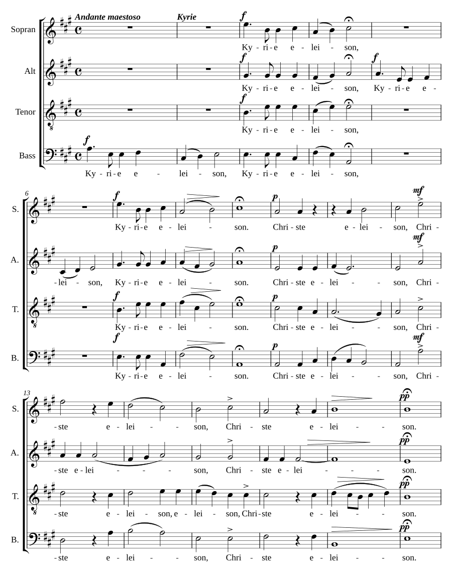 Missa vocalis