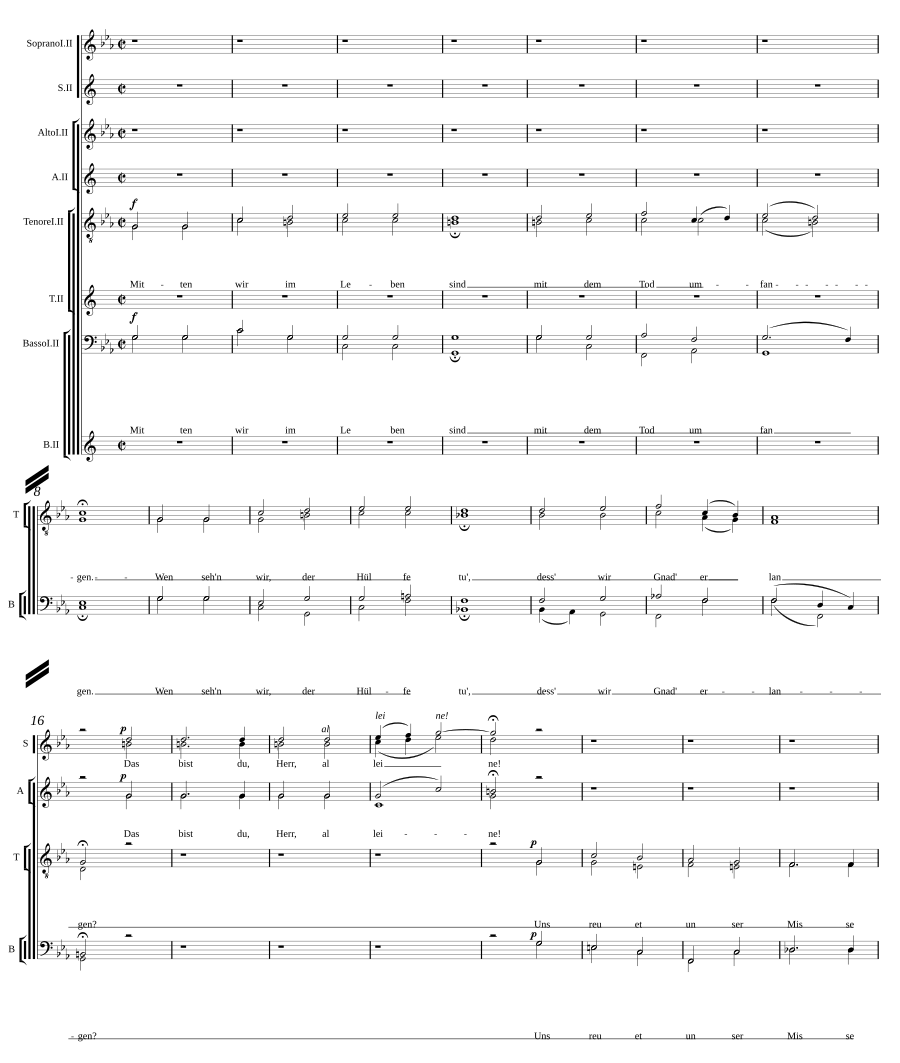 Mitten wir im Leben sind, Op. 23, No. 3