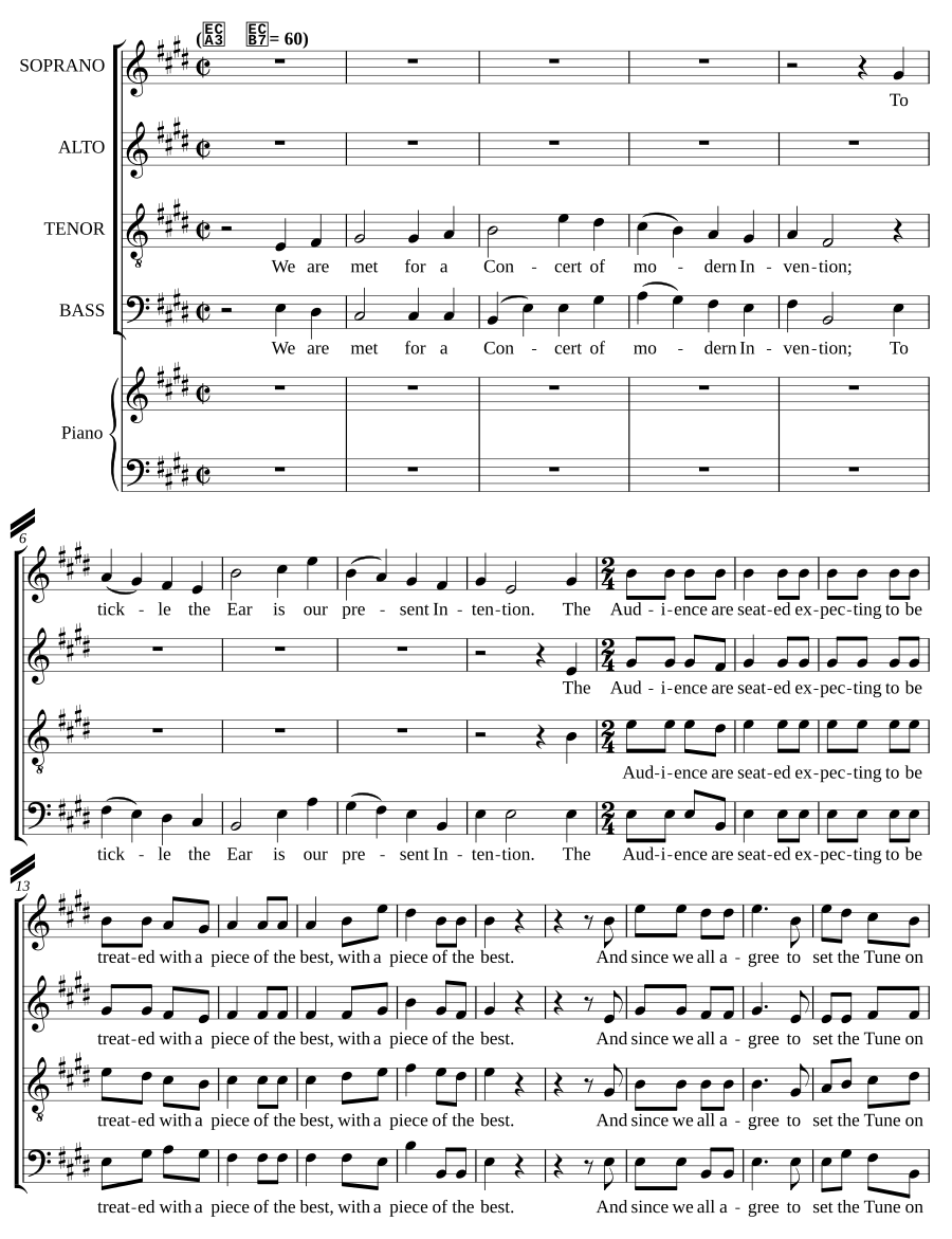 Modern musick