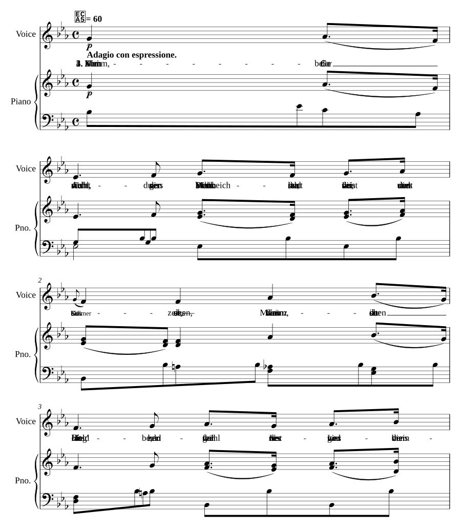 Mollys Abschied, Op. 52 No. 5