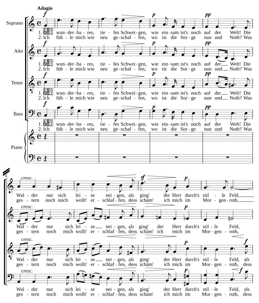 Morgengebet, Op. 48, No. 5