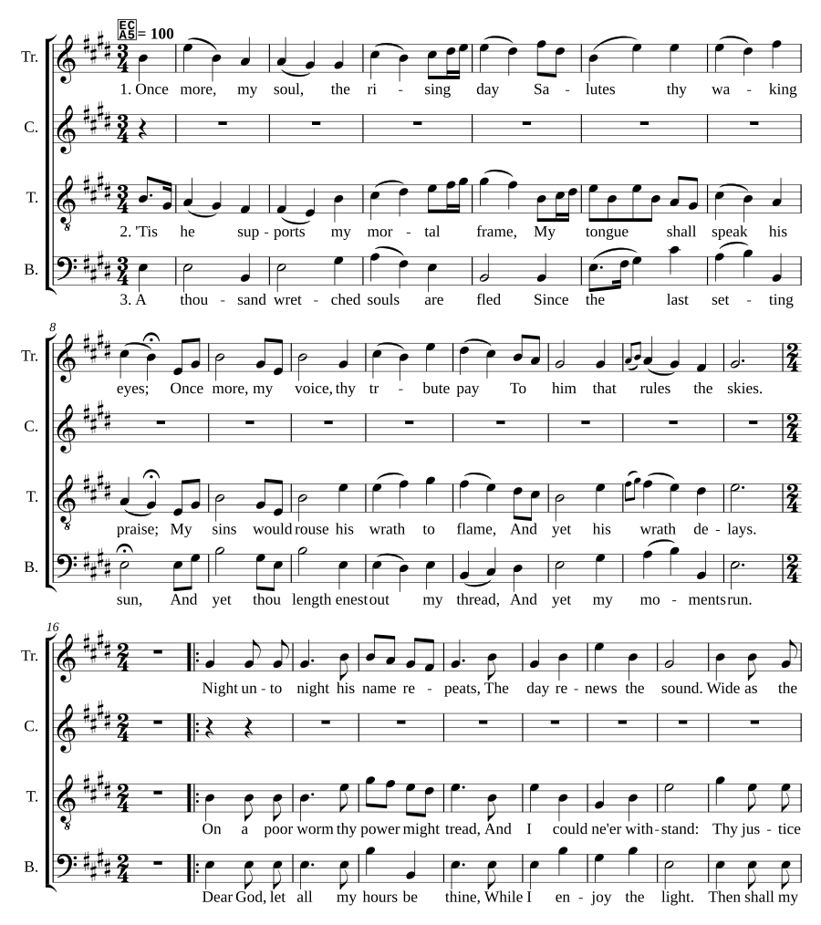 Morning Hymn