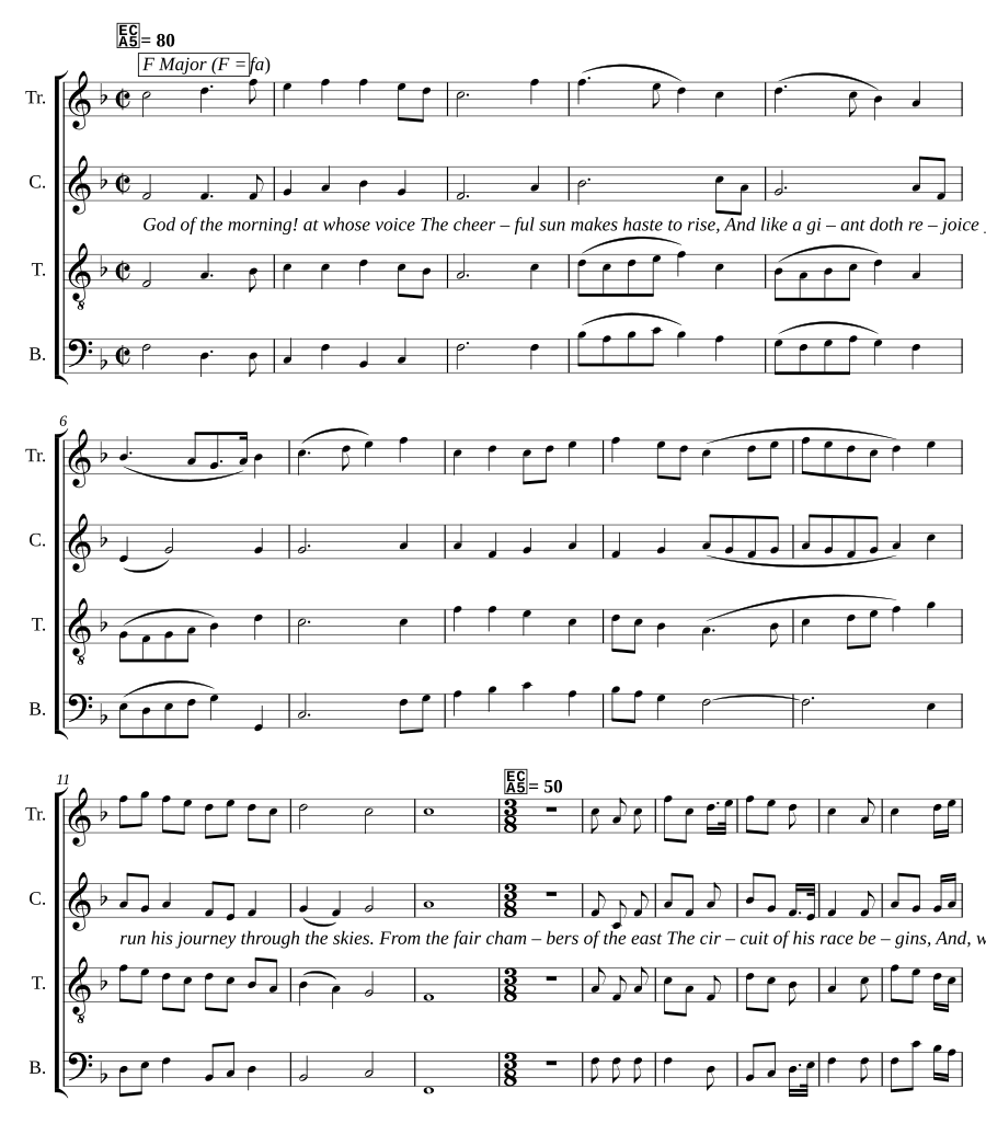 Morning Song