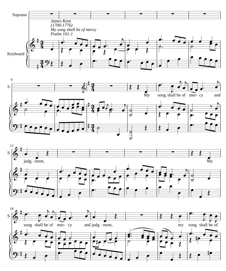 My song shall be of mercy