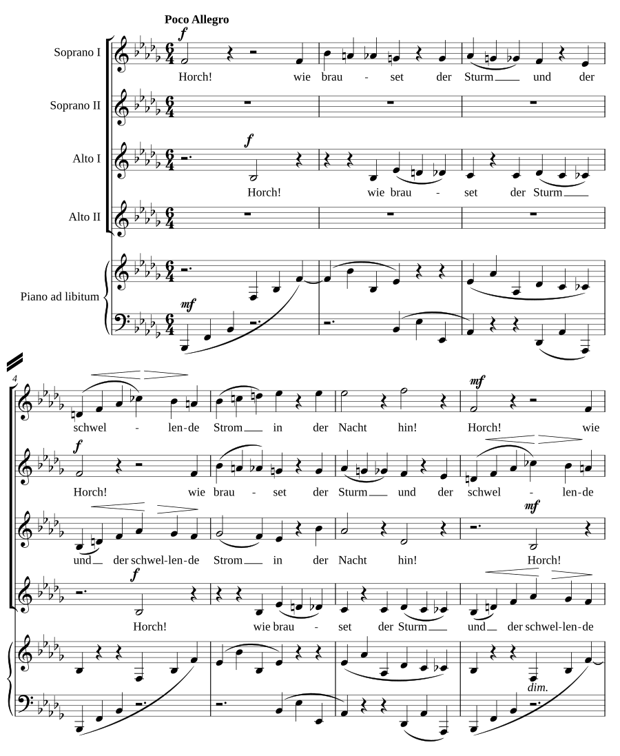 Märznacht, Op. 44, No. 12