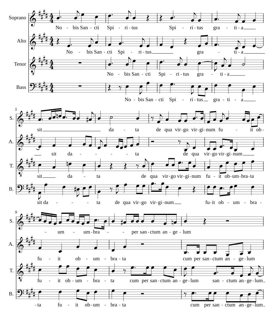 Nobis Sancti Spiritus