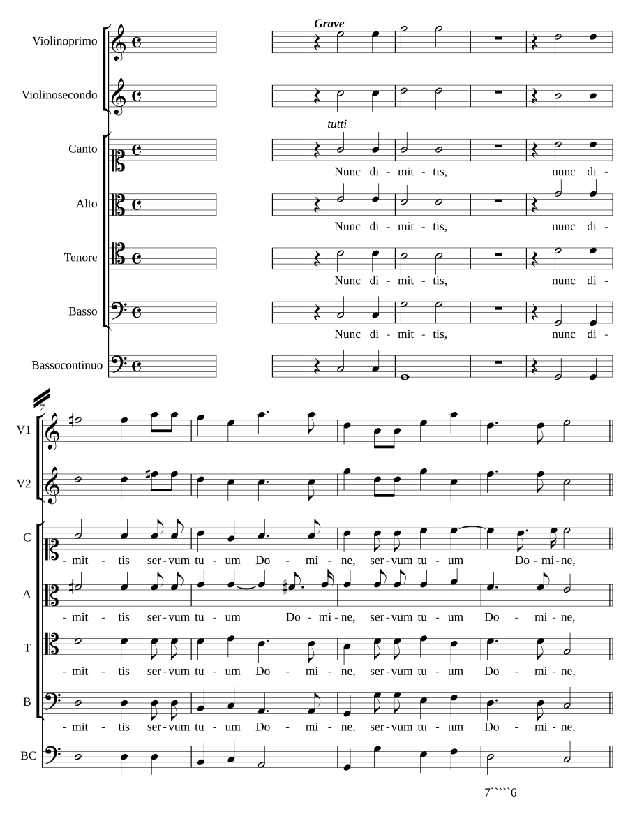 Nunc dimittis