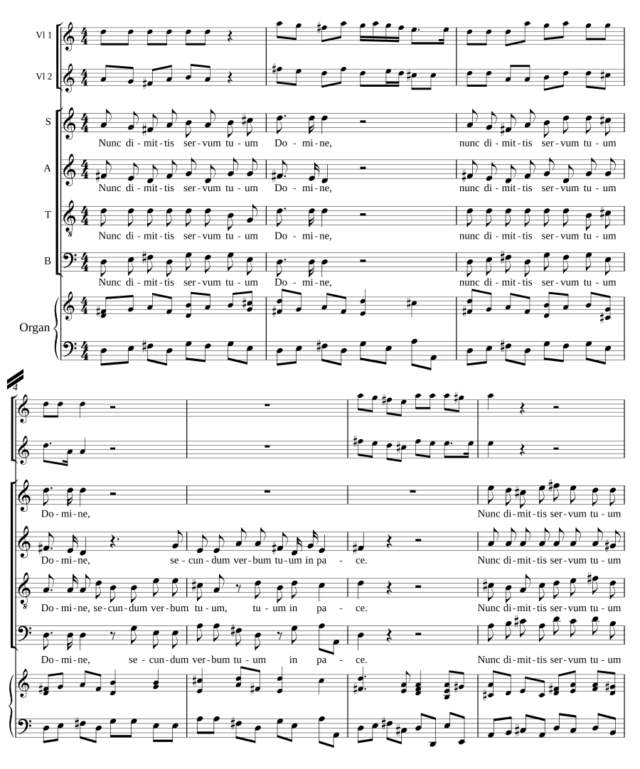 Nunc dimittis